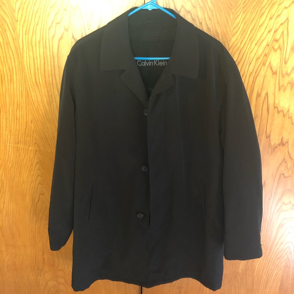 Calvin Klein Men’s Lightweight Trench Coat